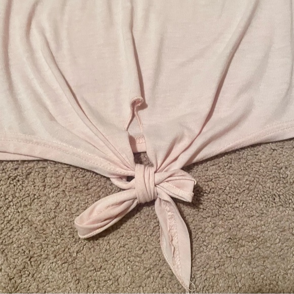 ROMWE Pink Short Sleeve Top Size Girls 6 - Picture 4 of 6